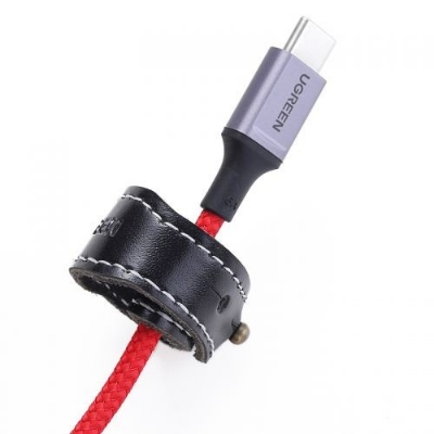 Picture of UGREEN 20527 USB 2.0 to Type-C 6A Aluminium Alloy Cable (1m, Red)