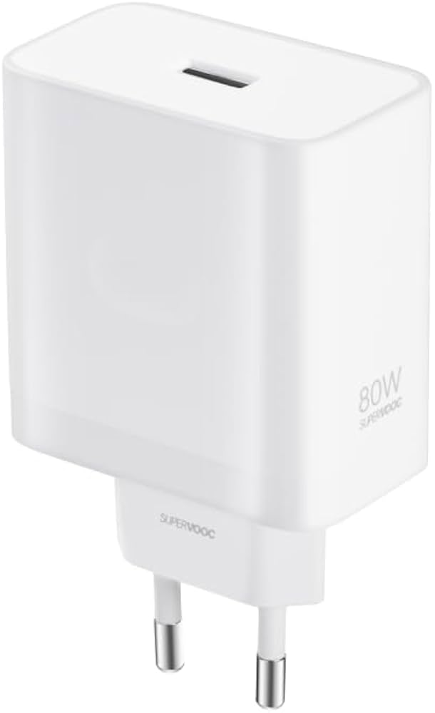 Picture of OnePlus SUPERVOOC 80W Power Adapter (Type-A) EU White