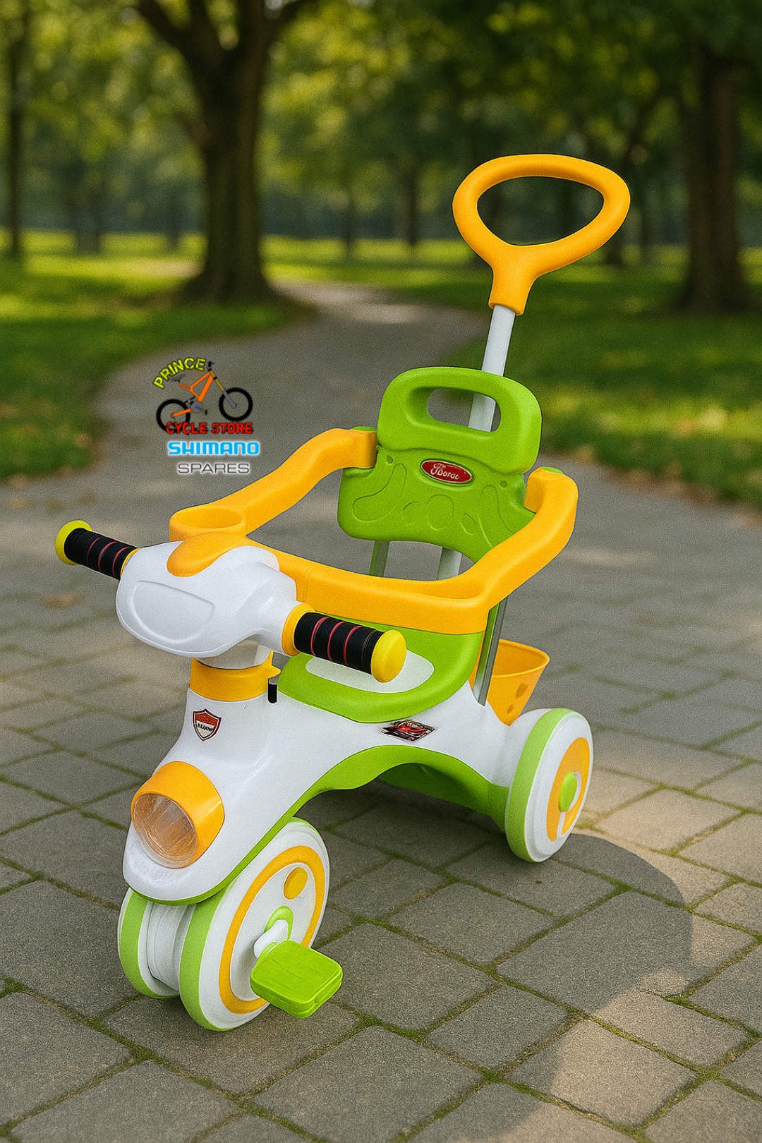 Picture of Akij Jim & Jolly Royal Rider Complete - 9M Tricycle with Music and Light / Tricycle for Kids and Babys / Bike for Babys & Kids Tricycles For Baby Game Changer Outlet