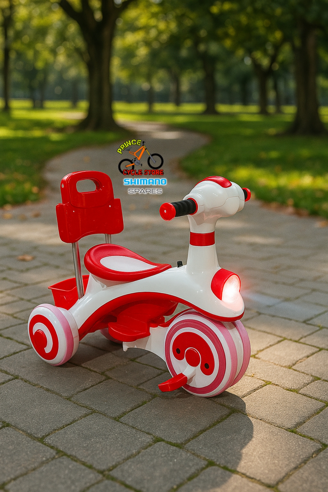 Picture of Akij Jim & Jolly Royal Rider Tricycle with Music and Light / Tricycle for Kids and Babys / Bike for Babys & Kids Tricycles For Baby Game Changer Store