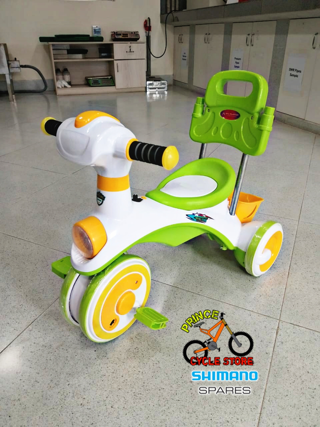 Picture of Akij Jim & Jolly Royal Rider Tricycle with Music and Light / Tricycle for Kids and Babys / Bike for Babys & Kids Tricycles For Baby Game Changer Store