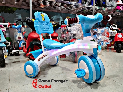Picture of China Baby Tricycle with Music and Light / Purple/Red/Blue/Light Green/Pink Bike for Babys & Kids Tricycles For Baby Game Changer Outlet