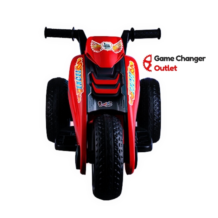 Picture of ACI Captain Excel Bike / Tricycle For Baby - Red/Yelllow  (Rechargeable Electric Bike for Kids) Game Changer Outlet