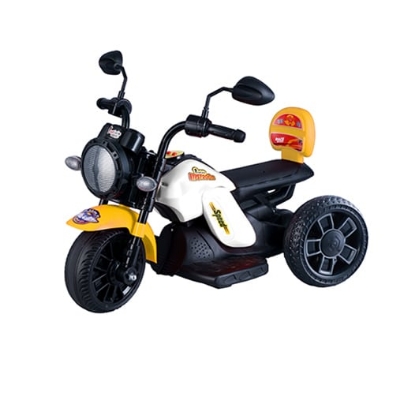 Picture of Captain Gypsy Bike with Remote Control - Red/Blue (Rechargeable Electric Bike for Kids) Game Changer Outlet