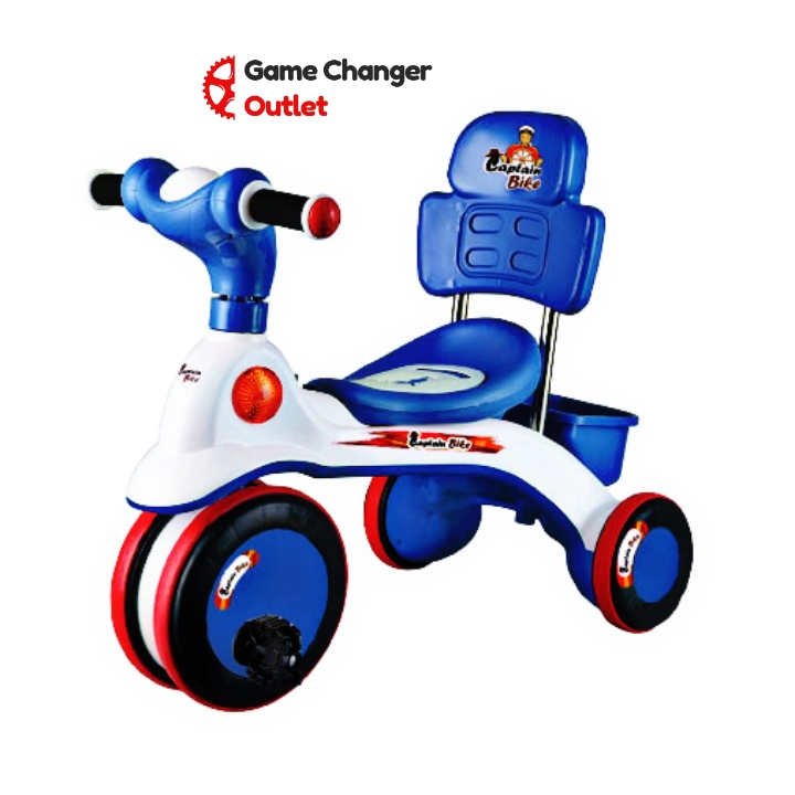 Picture of Captain Bike B.ooster Pink/Yellow/Red/Blue/Purple Tricycle for Kids & Baby With Music And Light - A.C.I Game Changer Outlet