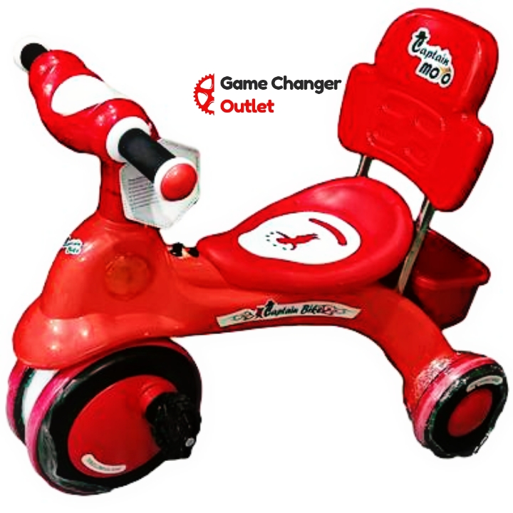 Picture of Captain Bike B.ooster Pink/Yellow/Red/Blue/Purple Tricycle for Kids & Baby With Music And Light - A.C.I Game Changer Outlet