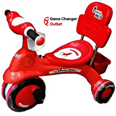 Picture of Captain Bike B.ooster Pink/Yellow/Red/Blue/Purple Tricycle for Kids & Baby With Music And Light - A.C.I Game Changer Outlet