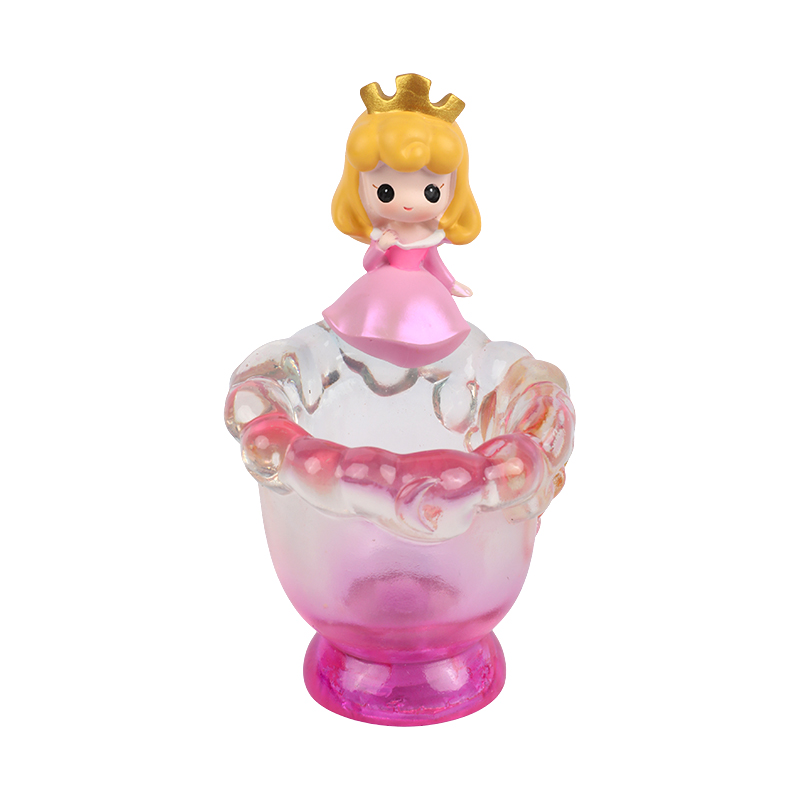 Picture of Princess Glow Trinket Jar – Cute Decorative Container | Mermaid pen holder
