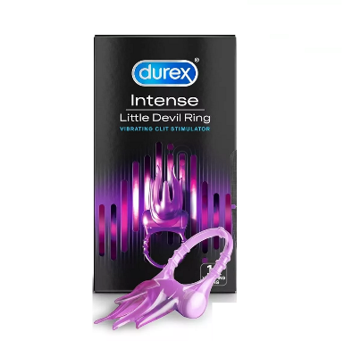 Picture of Durex Play Intense Little Devil Ring Vibrating Waterproof Clitoris Stimulator For Women & Men - (UK)