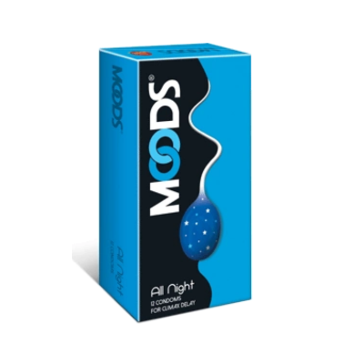 Picture of Moods All Night For Climax Delay Premium Condom - 12Pcs Pack(India)