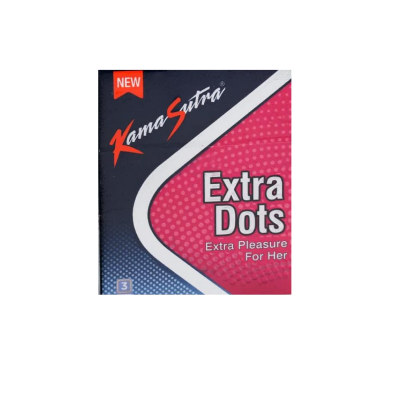 Picture of Kamasutra Extra Dots Extra Pleasure Condom - 3Pcs Pack( Made In India)