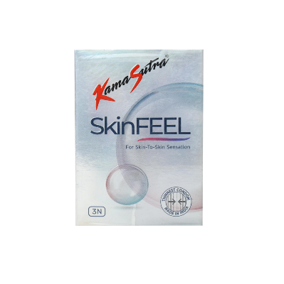 Picture of KamaSutra Skin FEEL Thinnest Condom - 3pcs Pack(Made In India)