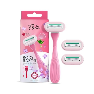 Picture of Floren Body Razor Super Smooth For Women's 5 Blades European