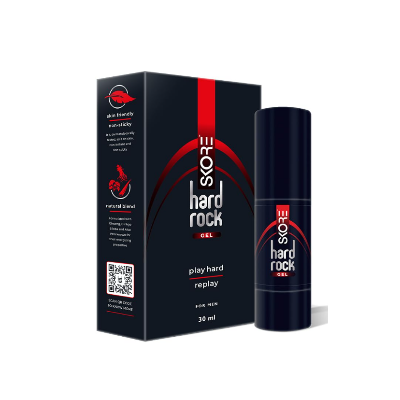 Picture of Skore Hardrock Gel Play Hard Penis Stronger Gel Natural Blend for Men - 30ml