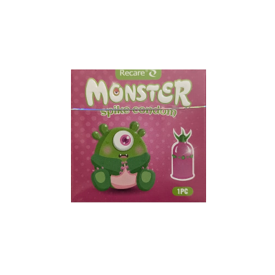 Picture of Monster Spike Shape Condom - 1Pcs Pack (RED)