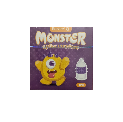 Picture of Monster Spike Shape Condom - 1Pcs Pack (Purple)