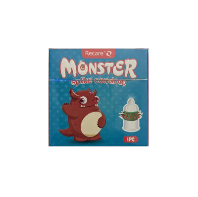 Picture of Monster Spike Shape Condom 1Pcs Pack (Blue)