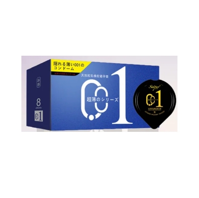 Picture of Sniper 001 Ultra Thin Long Lasting Condom (Blue)- 8pcs
