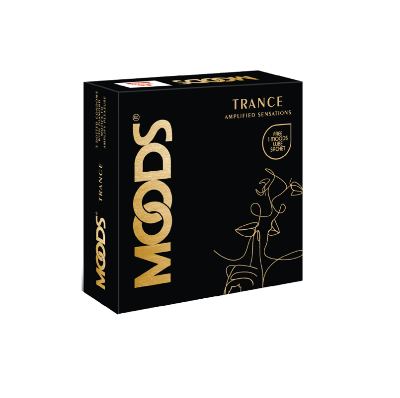 Picture of Moods Trance Extra Dotted Amplified Sensations Condom - 3Pcs Pack (India)