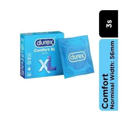 Picture of Durex Comfort XL 56mm Easy On Condom - 3Pcs Pack(UK)