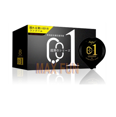 Picture of Sniper 001 Ultra Thin Long Lasting Condom (Black)- 8pcs