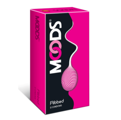 Picture of Moods Ribbed Premium Condom - 12Pcs Pack