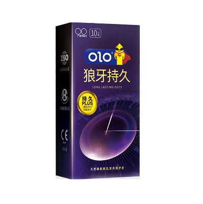 Picture of OLO Ultra Thin Long Love Plus Dotted Condom - 10Pcs Pack