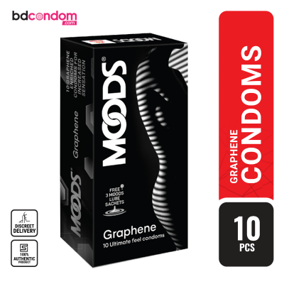 Picture of Moods Graphene Enriched Ultimate Feel Condom - 10s Pack (India)