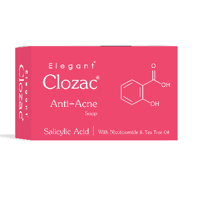 Picture of Clozac Anti Acne Soap With Nicotinamide & Tea Tree Oil - 75g