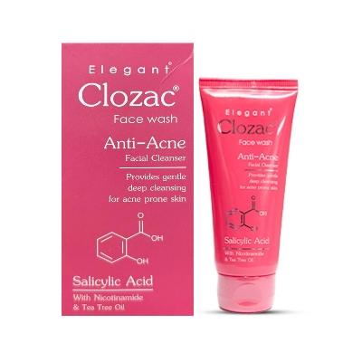 Picture of Clozac Anti Acne Facial Cleanser Face Wash - 60ml