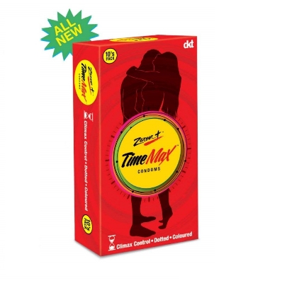 Picture of Zaroor Time Max Climax Dotted Condom - 10Pcs Pack