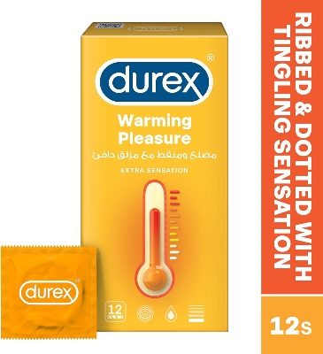 Picture of Durex Warming Pleasure Extra Sensation Condom - 12pcs Pack