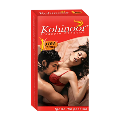 Picture of Kohinoor Extra Time Condom - 10Pcs Pack (India)