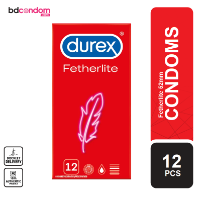 Picture of Durex Fetherlite Thin 52mm Condom - 12Pcs Pack(UK From Thailand)