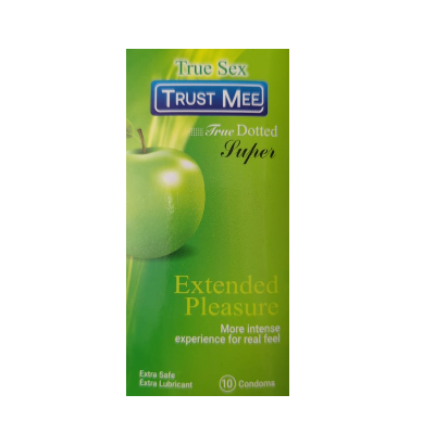 Picture of Trust Mee True Dotted Apple Flavored Condom - 10Pcs Pack