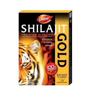 Picture of Dabur Shilajit Gold Premium Vitality Supliment - 12capsule