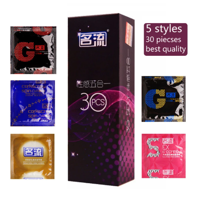 Picture of One 5-in-1 Large Big Dotted Lubricating Magic Penis Sleeve Condom - 30Pcs Value Pack
