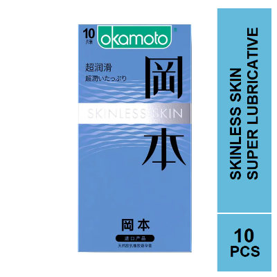 Picture of Okamoto Skinless Skin Super Lubricative Condom - 10Pcs Pack(Thailand)