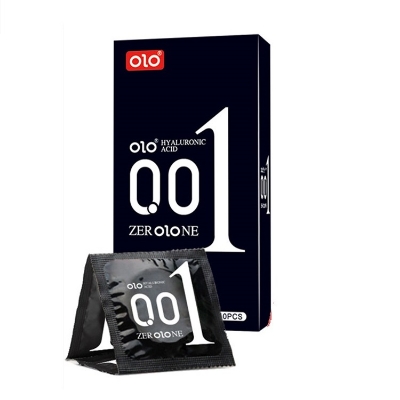 Picture of Hyaluronic Acid 001 Zero Zero One Ultra Thin Mutual Climax Condom - 10Pcs Pack