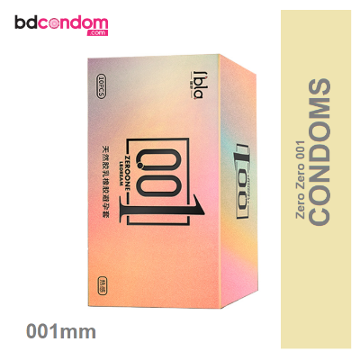 Picture of Zero Zero One Ultra Thin Condom (0.01mm) 001 Gold - 10Pcs Box