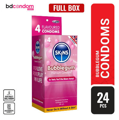 Picture of Skins Bubblegum Premium Condom - 24Pcs Full Box