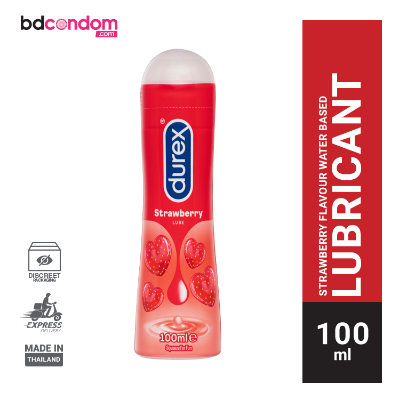 Picture of Durex Play Sweet Strawberry Flavoured Lubricant Lube Gel - 100ml