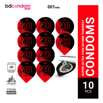 Picture of 001 Zero Zero One Super Ultra Thin Condom - 10Pcs(From Malaysia)