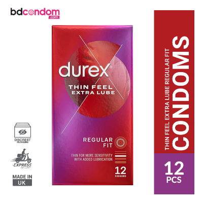 Picture of Durex Thin Feel Ultra Thin Regular Fit Condom - 12Pcs Pack(Uk)