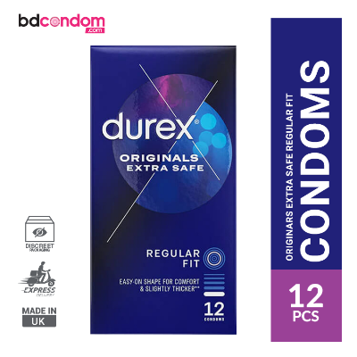 Picture of Durex Original Extra Safe Regular Fit Condom - 12Pcs Pack(UK)