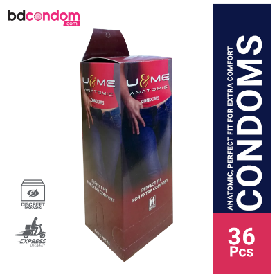 Picture of U & Me Anatomic Condom 3x12pack - 36Pcs Full Box