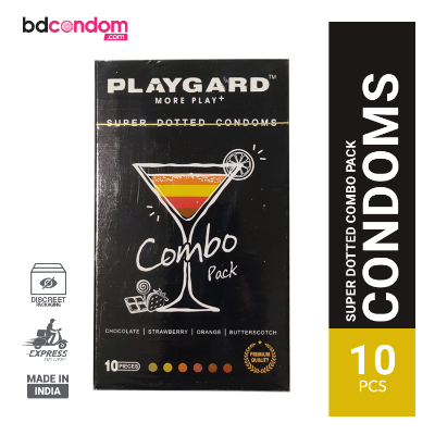 Picture of Playgard Combo Pack Super Dotted Condom - 10pcs Pack(India)