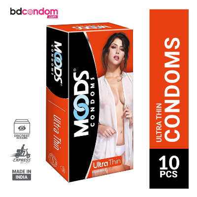 Picture of Moods Ultra Thin Plain Condom - 10Pcs Pack(India)