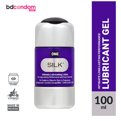 Picture of ONE Silk Intimate Lubricating Lotion Lubricant Gel - 100ml