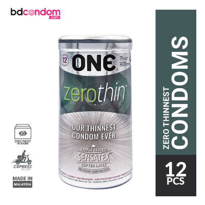 Picture of One Condom Zero Thin Thinnest Condom - 12Pcs Jar(Malaysia)
